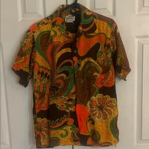 Vibrant Paisley Men's Shirt - Multicolor